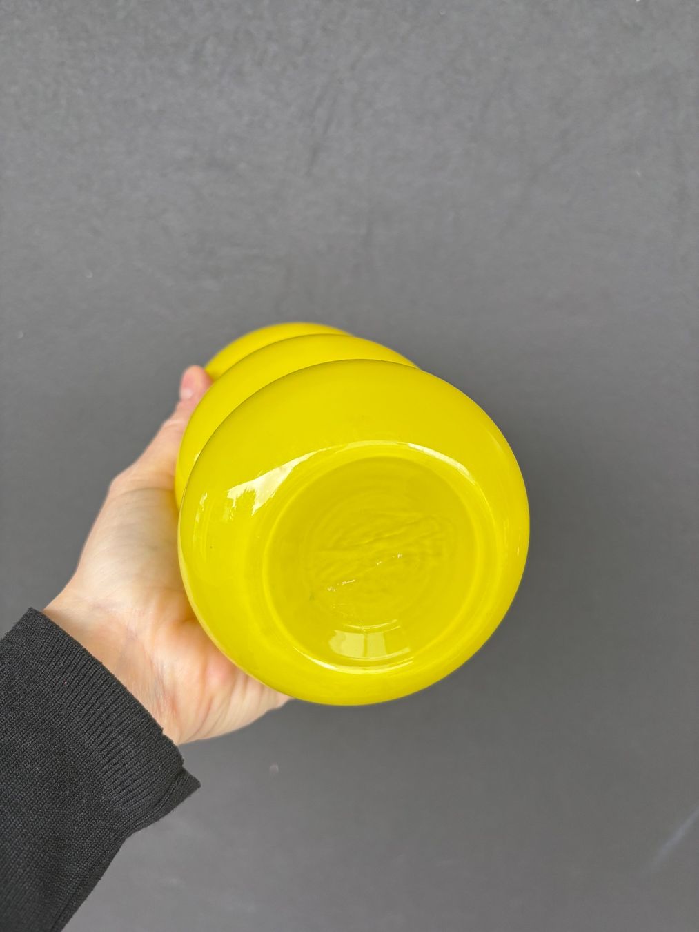 Ikea Vasi & Recipienti: Vintage IKEA Vase, yellow glass – Usato da Steinhausen venduto da ChromeVintage 3