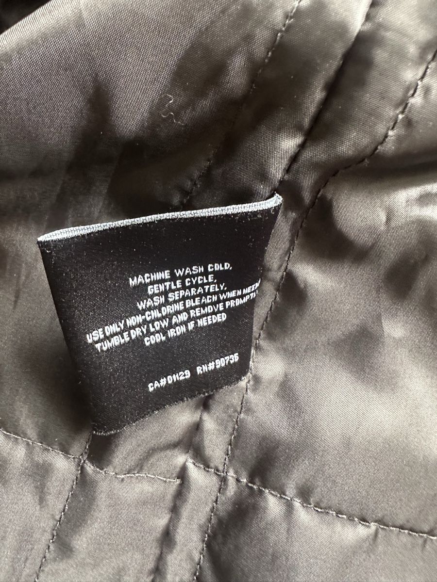 Calvin Klein Cappotti: Schwarzer Calvin Klein Herrenmantel Grösse M – Usato da Büren an der Aare venduto da pippo1212 6