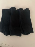 Schwarze Herrensocken Grösse 40-42, 3er Pack, Top Zustand