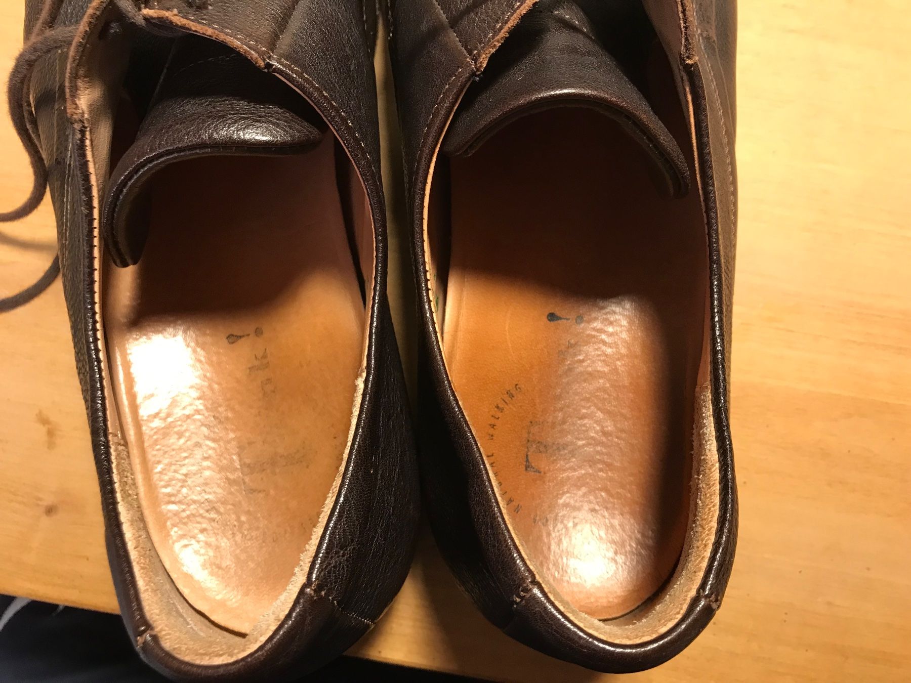Think Scarpe da uomo: Think! Lederschuhe Braun Gr. 44 – Usato da Therwil venduto da jonasiw 4