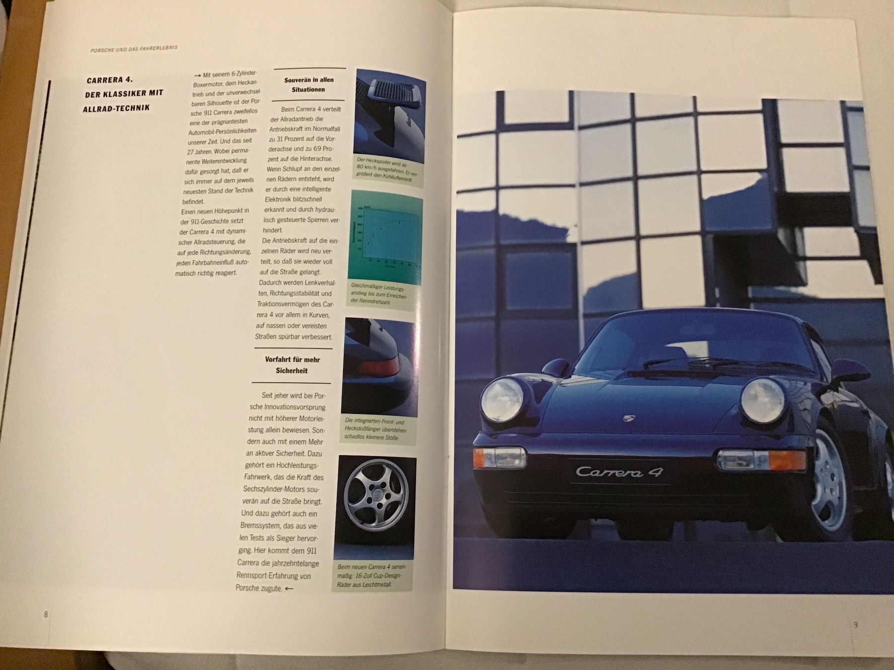 Porsche Dokumente: Porsche Programm Verkaufsprospekt 22 Seiten August 1991 – Gebraucht aus Scherzingen von Starseller62 3