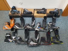14 Paar Langlaufschuhe zu verkaufen