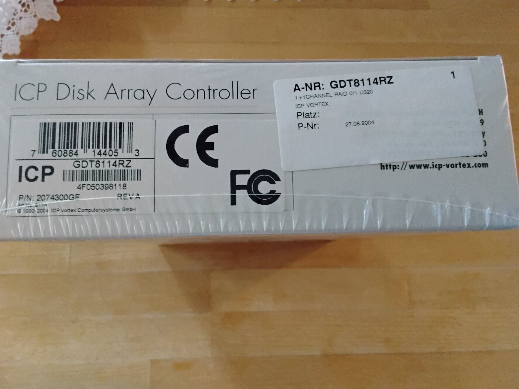 Server: ICP Vortex GDT8114RZ Ultra320 SCSI RAID-Control – Neu und originalverpackt aus Neuhausen von FANCY-HR 1