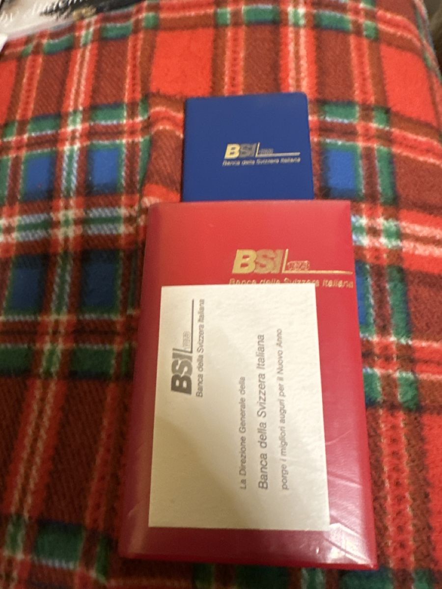 Blocchi: Agenda BSI 1986 – Nuovo e nell'imballaggio originale da Morbio Inferiore venduto da Ecod