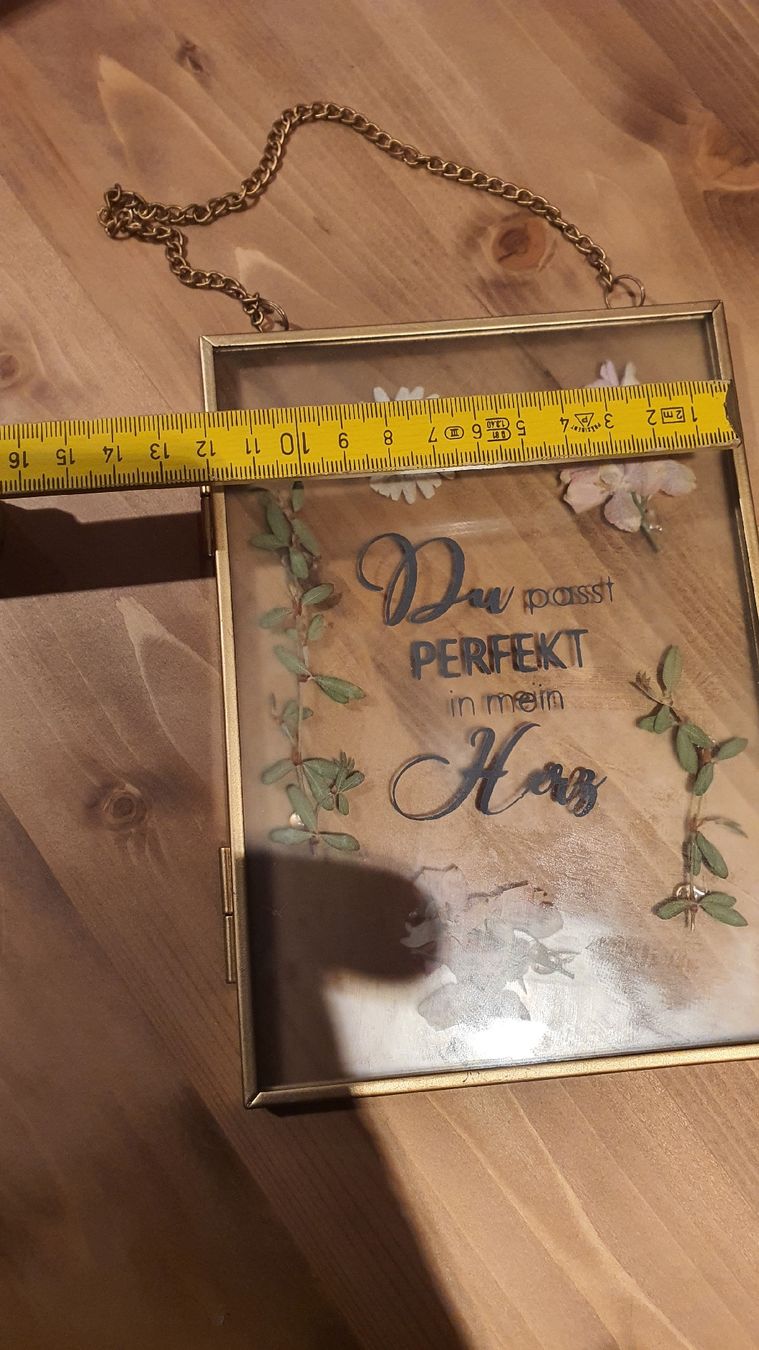 Foto & Immagini: NEUES Glasbild mit Blumen  – Nuovo e nell'imballaggio originale da Flawil venduto da minggeli83 4