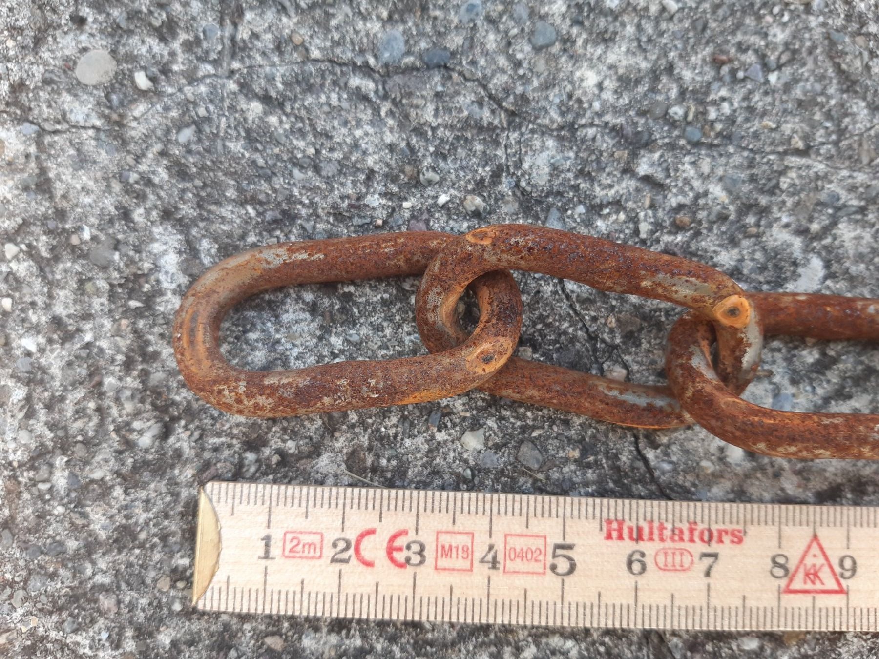 Tutti gli attrezzi: Rostige Eisenkette – Usato da Winterthur venduto da lampenretter 2