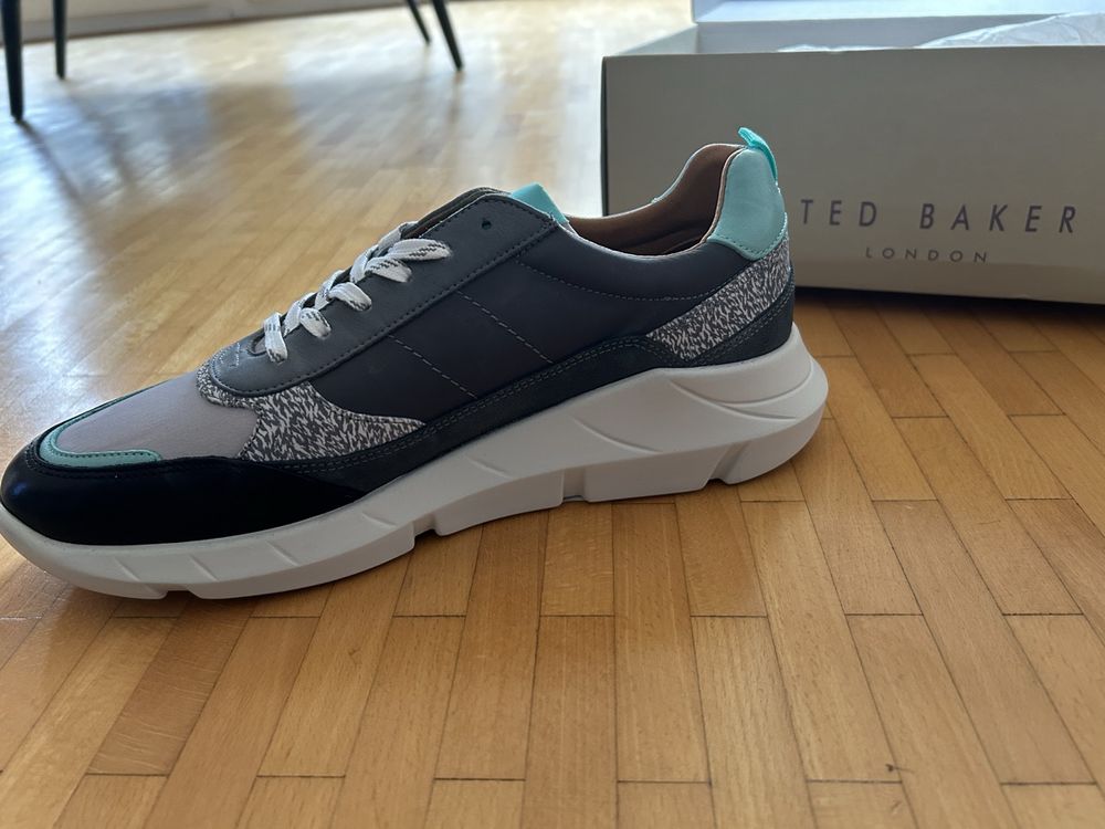 Ted Baker Scarpe da uomo: New!Ted Baker Enriul Sneakers, Size:43,UK:9, USA:10 – Nuovo e nell'imballaggio originale da St Gallen venduto da kon_2nnp 2