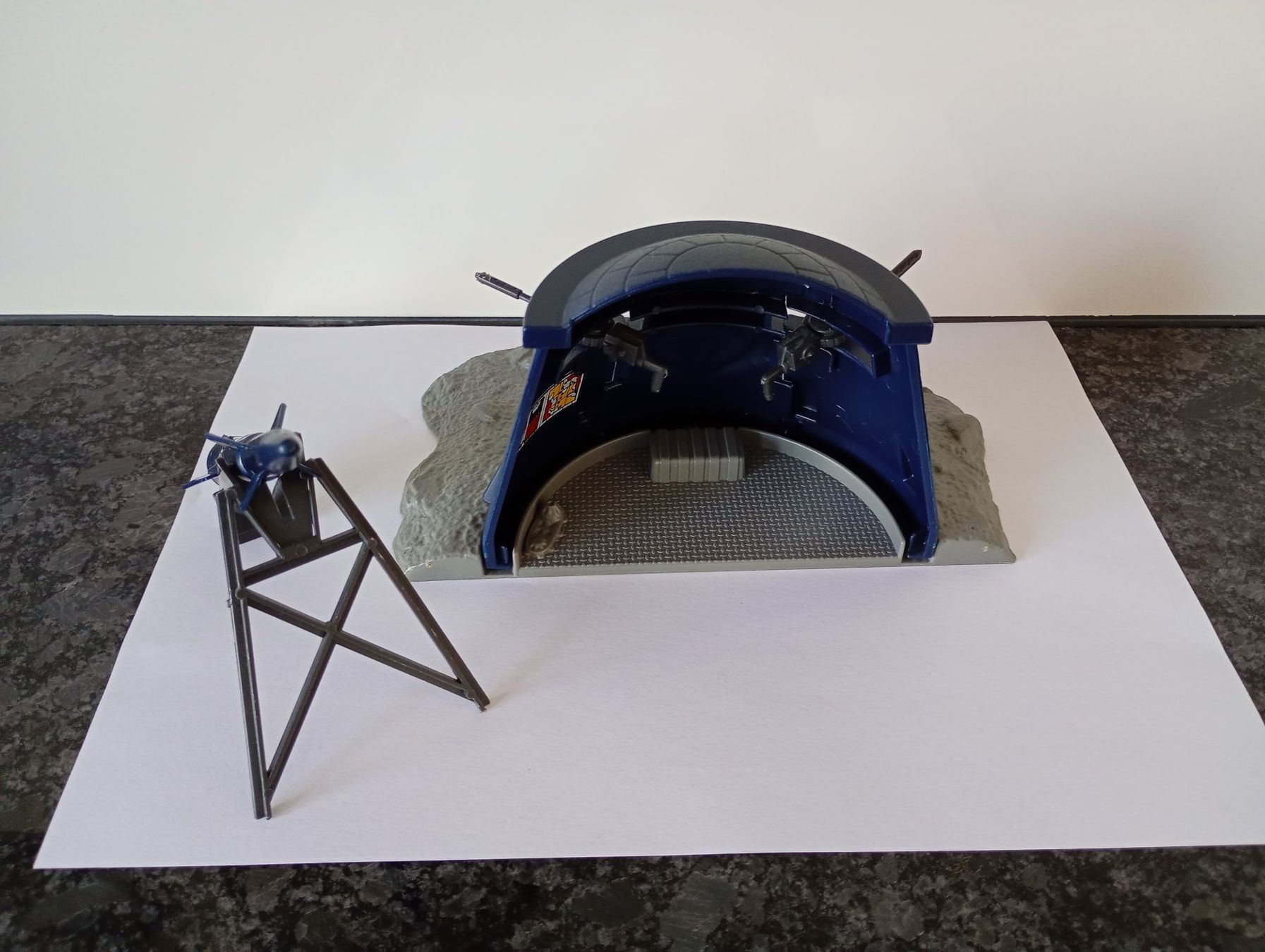 Hasbro Giocattoli: G.I. Joe Cobra Bunker mit Rakete 1985 – Usato da Möriken AG venduto da Vellas 3