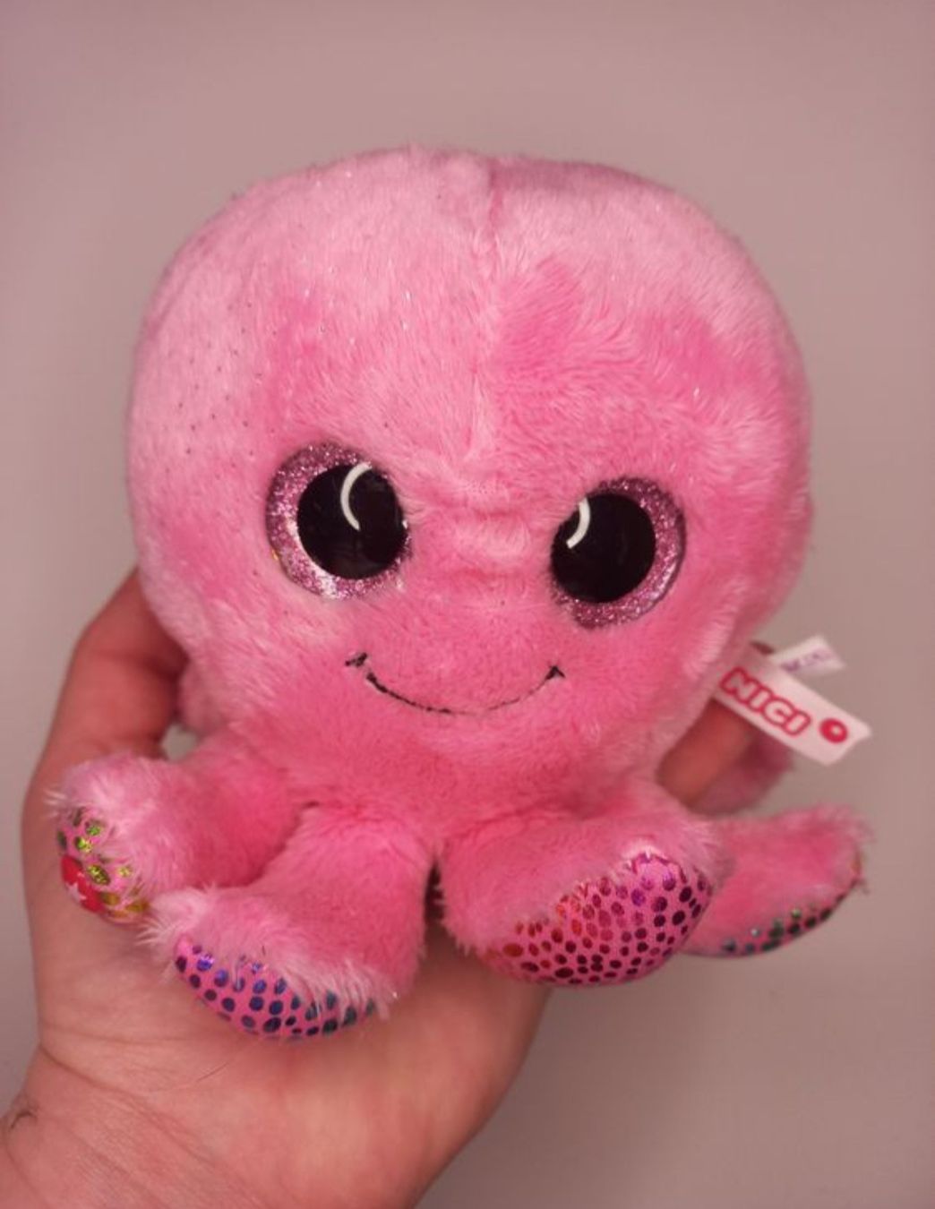 Nici Giocattoli: AB 1CHF - NICI - Oktopus in pink – Usato da Wangen b. Olten venduto da SecondStory4u