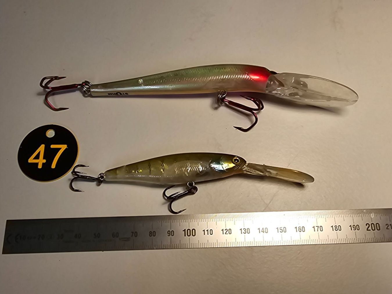 Esche: Schlepp Wobbler 2er Set, Zander, Hecht, Barsch Forelle – Usato da Abtwil SG venduto da Fischerei_Artikel
