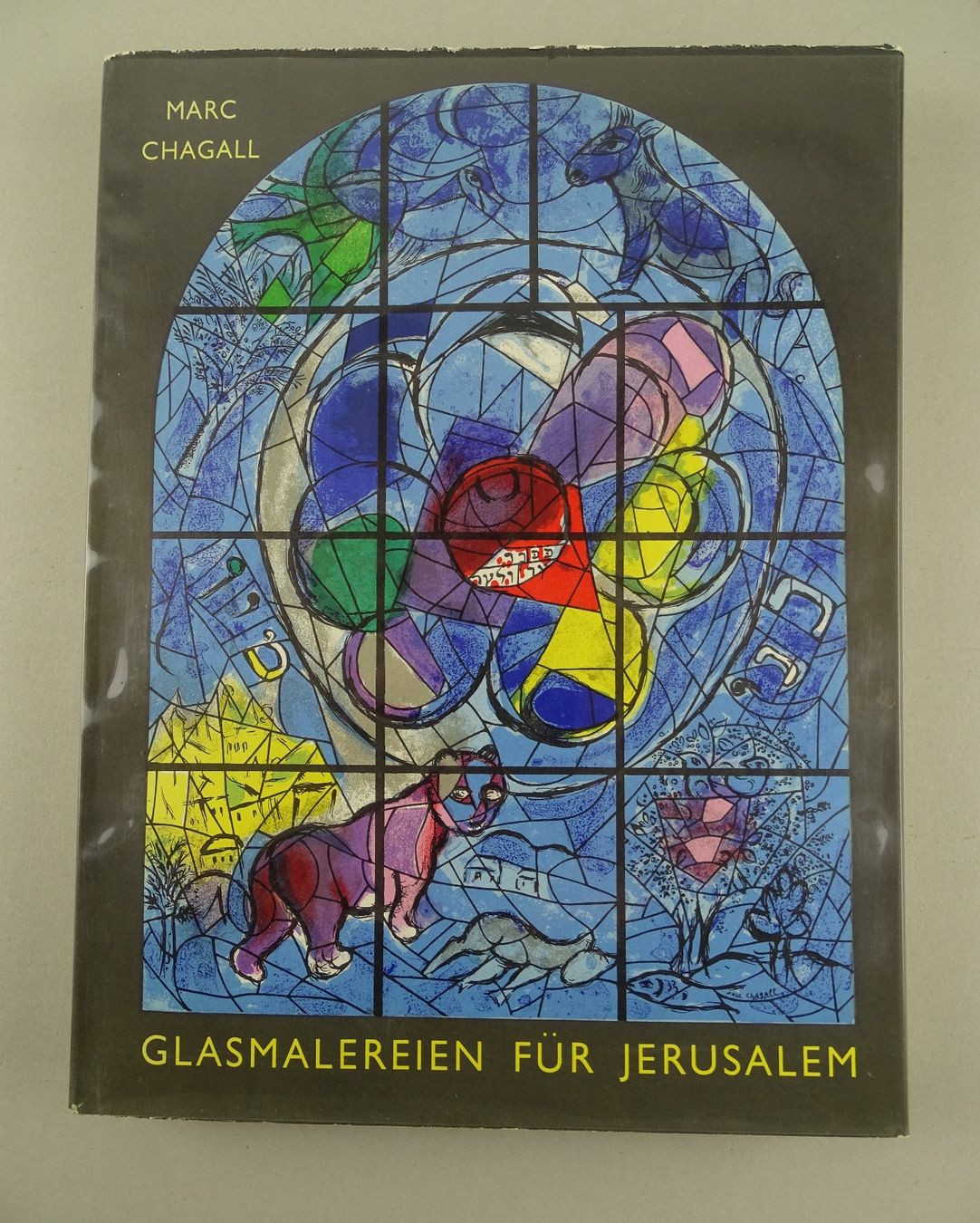 Bücher: MARC CHAGALL: GLASMALEREIEN FÜR JERUSALEM, 2 LITHOS – Gebraucht aus Grüningen von Kartensammler 2
