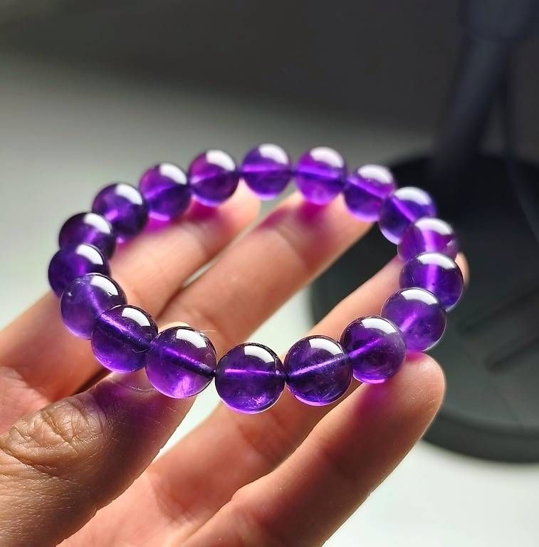 Bracciali & Braccialetti: Bracelet en améthyste naturelle 10mm – Usato da Ursy venduto da tan_8qdl 1