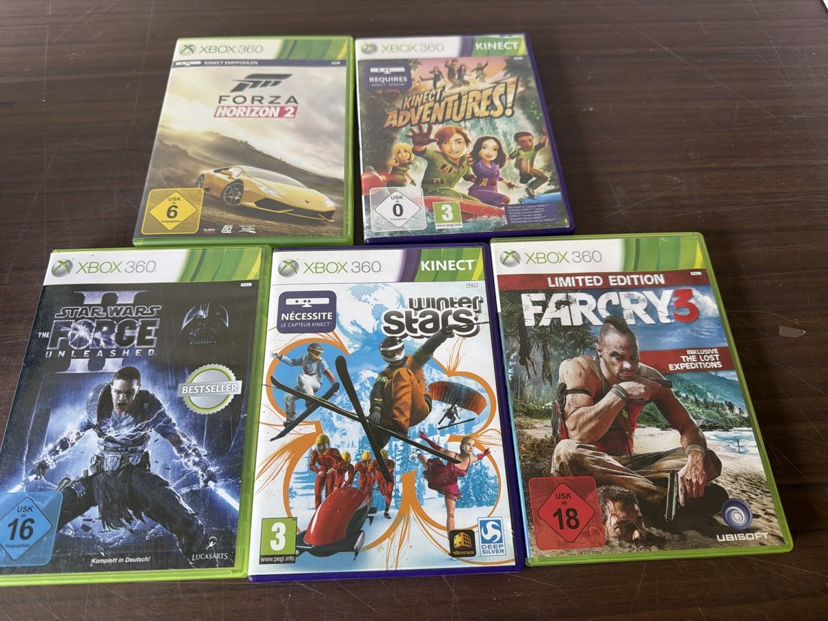 Microsoft Konsolen: Xbox 360 grosse Paket  – Gebraucht aus Arisdorf von comestibles 4