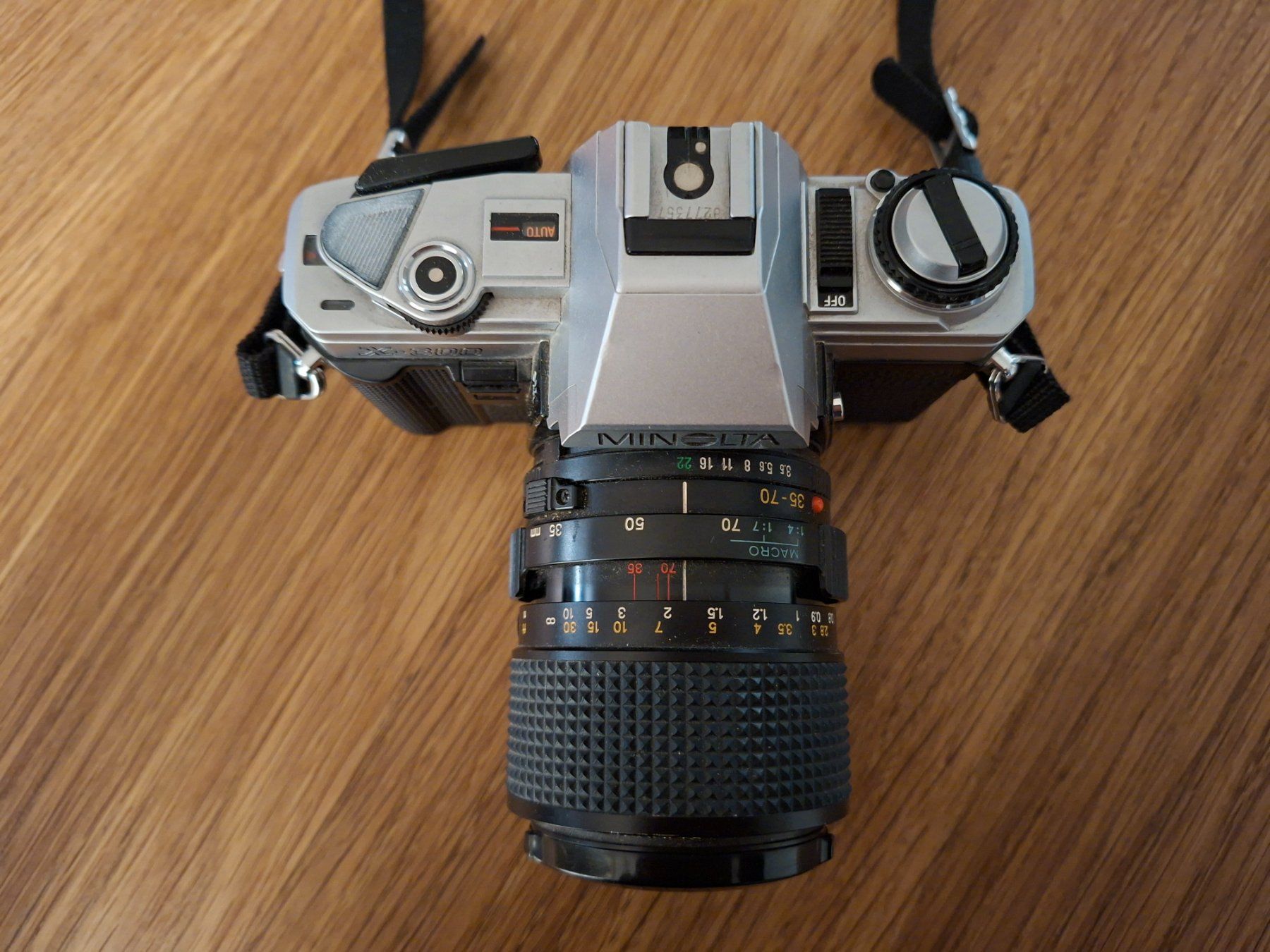 Minolta Kamera: Minolta X300 mit Objektiv 35-70 mm – Gebraucht aus Aarau von knopf15 5
