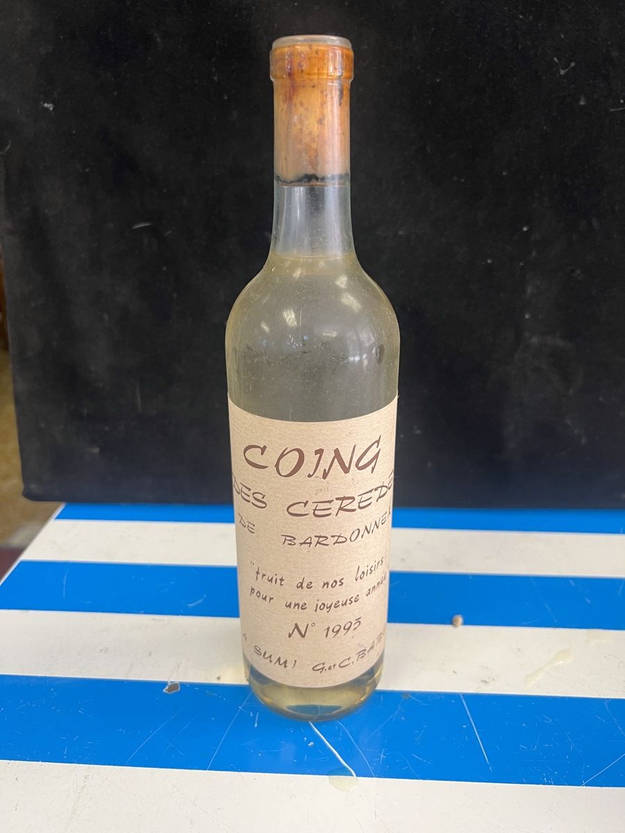 Bevande alcoliche: Eau-de-vie de COING DE Bardonnex 1995 – Nuovo e nell'imballaggio originale da Genève venduto da Leboucheoreilles