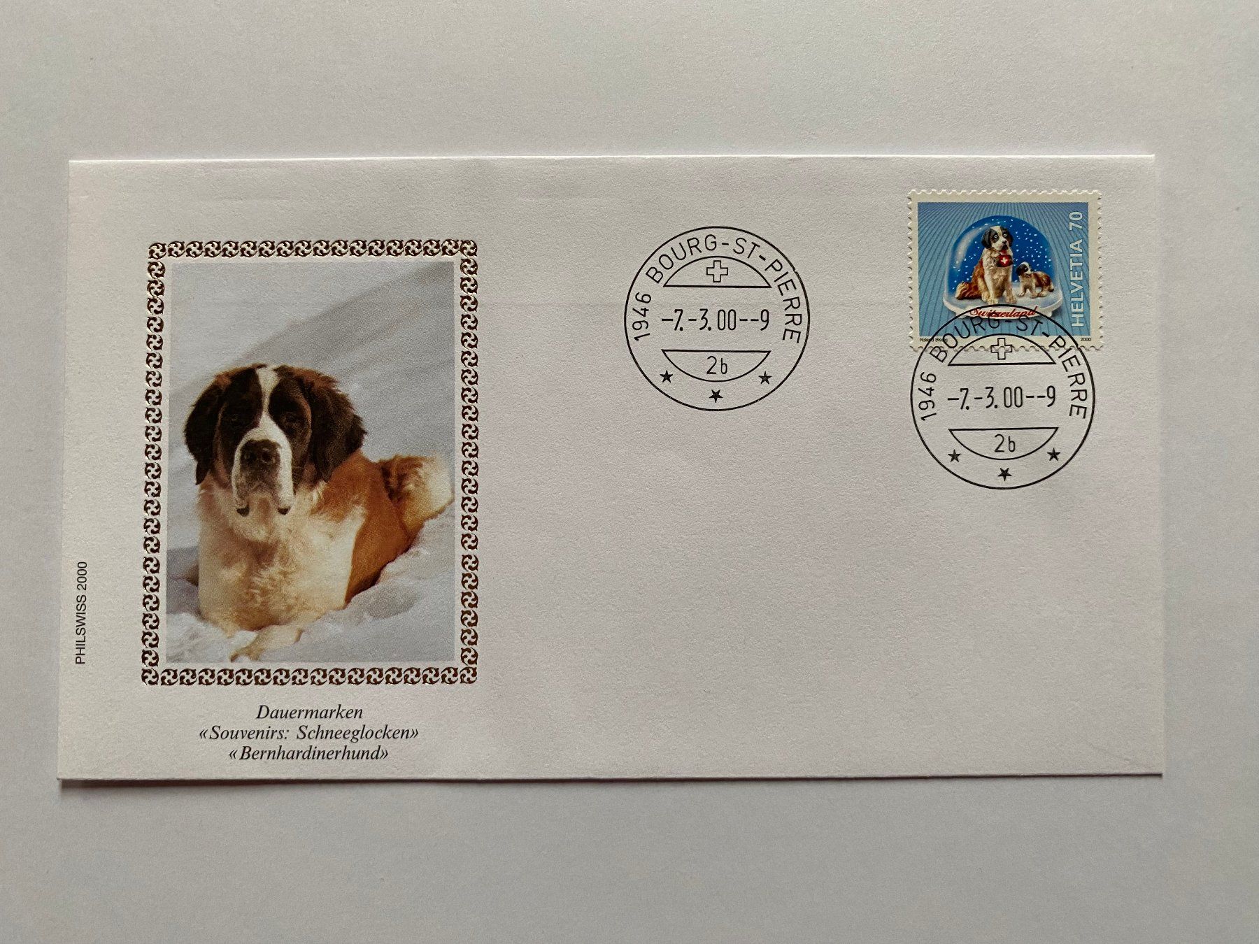 Tutti i francobolli: 4 FDC Dauermarken Souvenirs 2000 (Ortsn.) – Nuovo (secondo la descrizione) da Kirchenthurnen venduto da Scherzengel 3