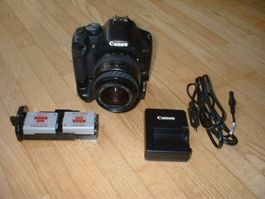 Canon EOS 500 D Body mit Akkugriff ohne Objektiv