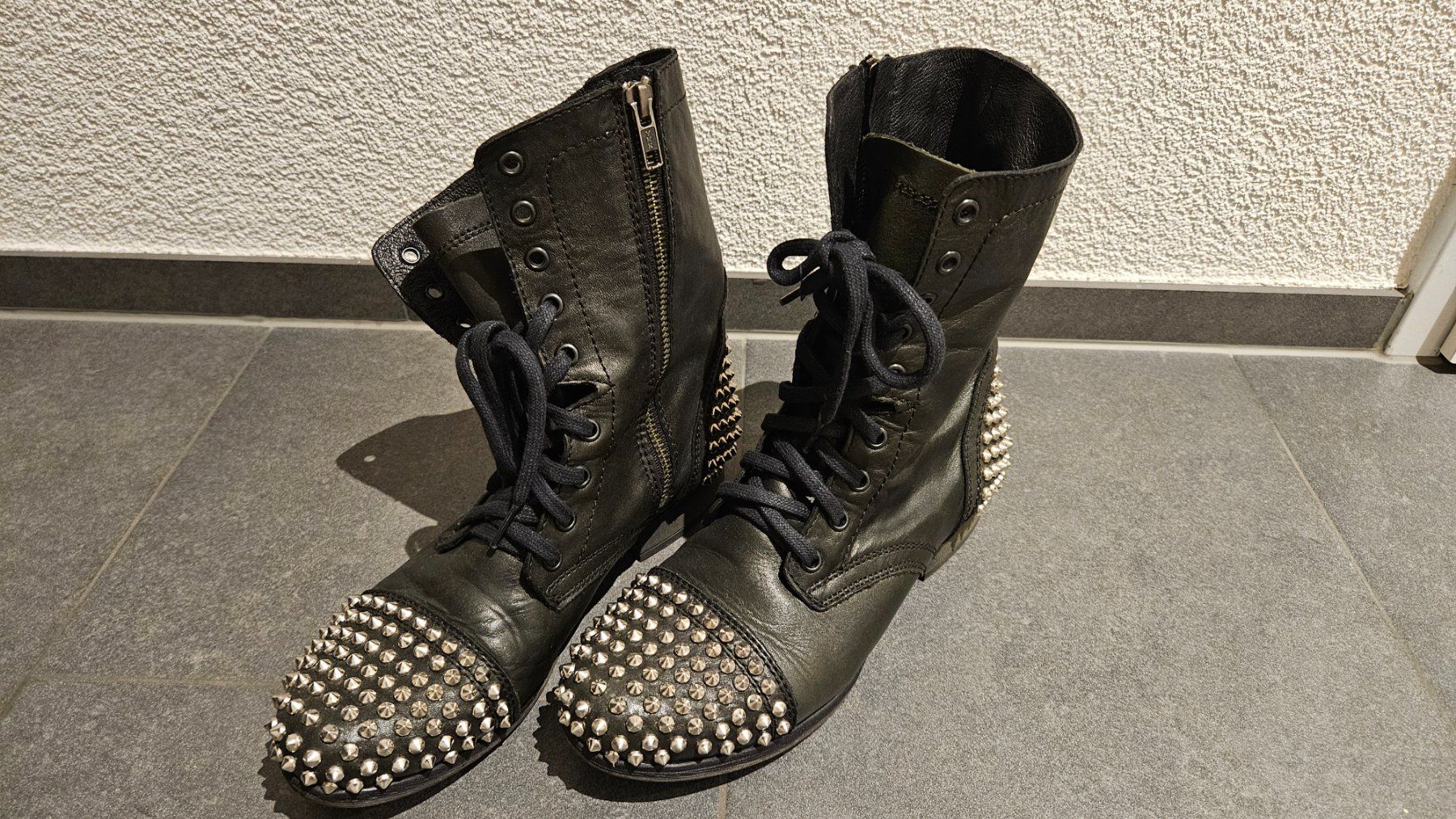 Steve Madden Scarpe da donna: Steve Madden Leder Boots – Usato da Sirnach venduto da MargrithM 1