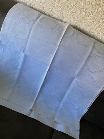 Tischtuch blau ca 75x72cm