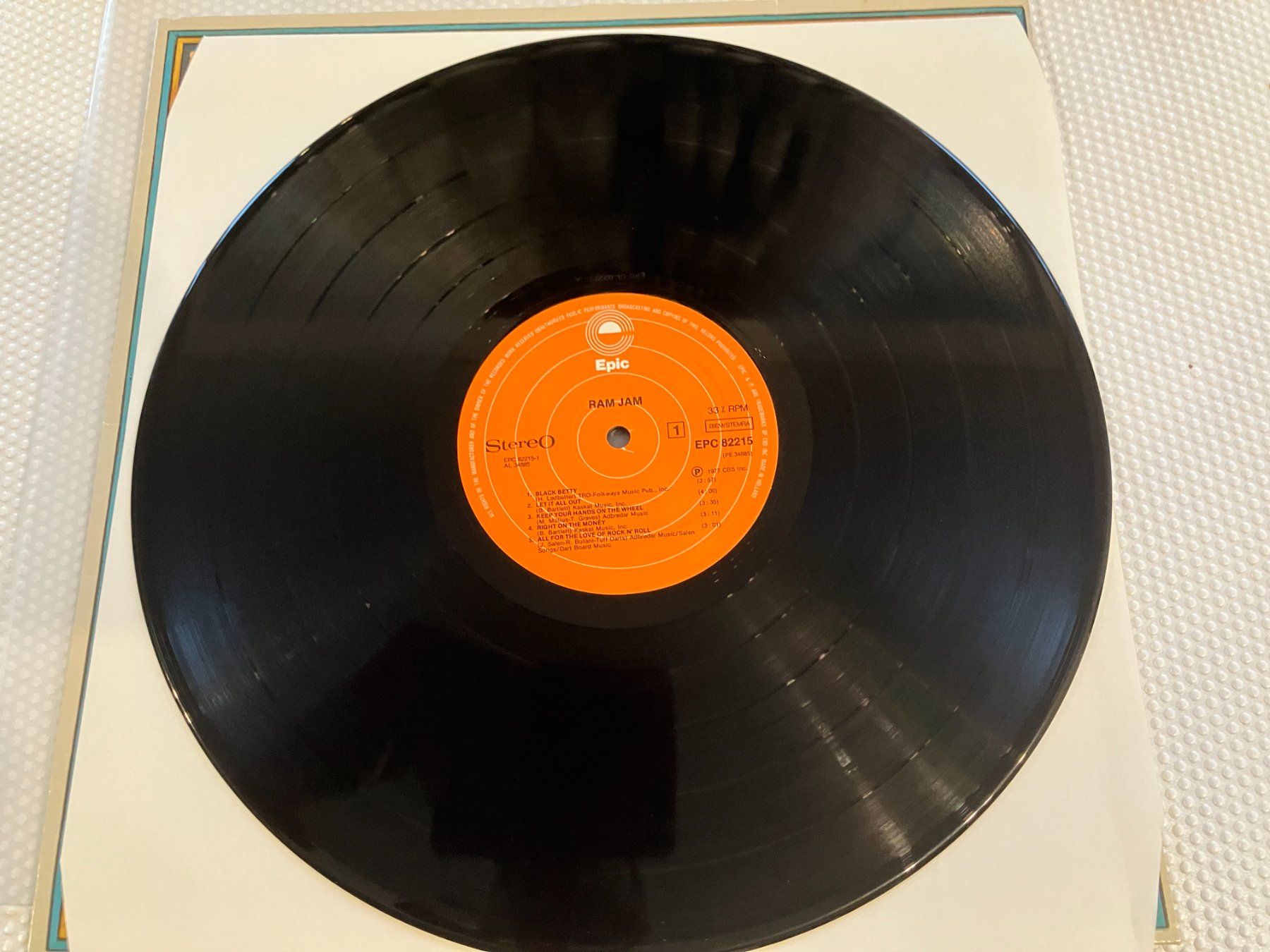 Dischi in vinile: Ram Jam – Usato da Aarwangen venduto da Jukebox3 4