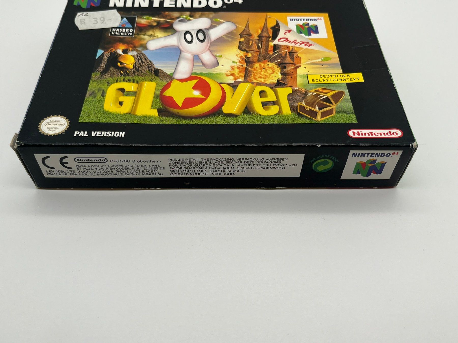 Nintendo Spiele: Glover OVP Nintendo 64 N64 – Gebraucht aus St. Gallen von  2