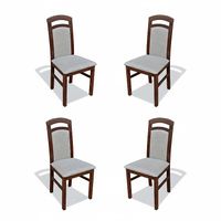 Esszimmer Stuhl Garnitur 4x Stühle Set JVMOEBEL Neu