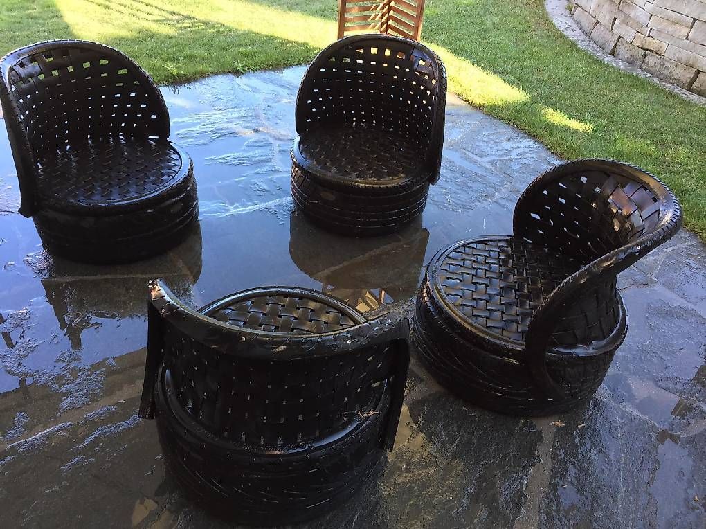Poltrone: 4 Pneu sessel von Retyred – Usato da St. Gallen venduto da dan_w62f 2