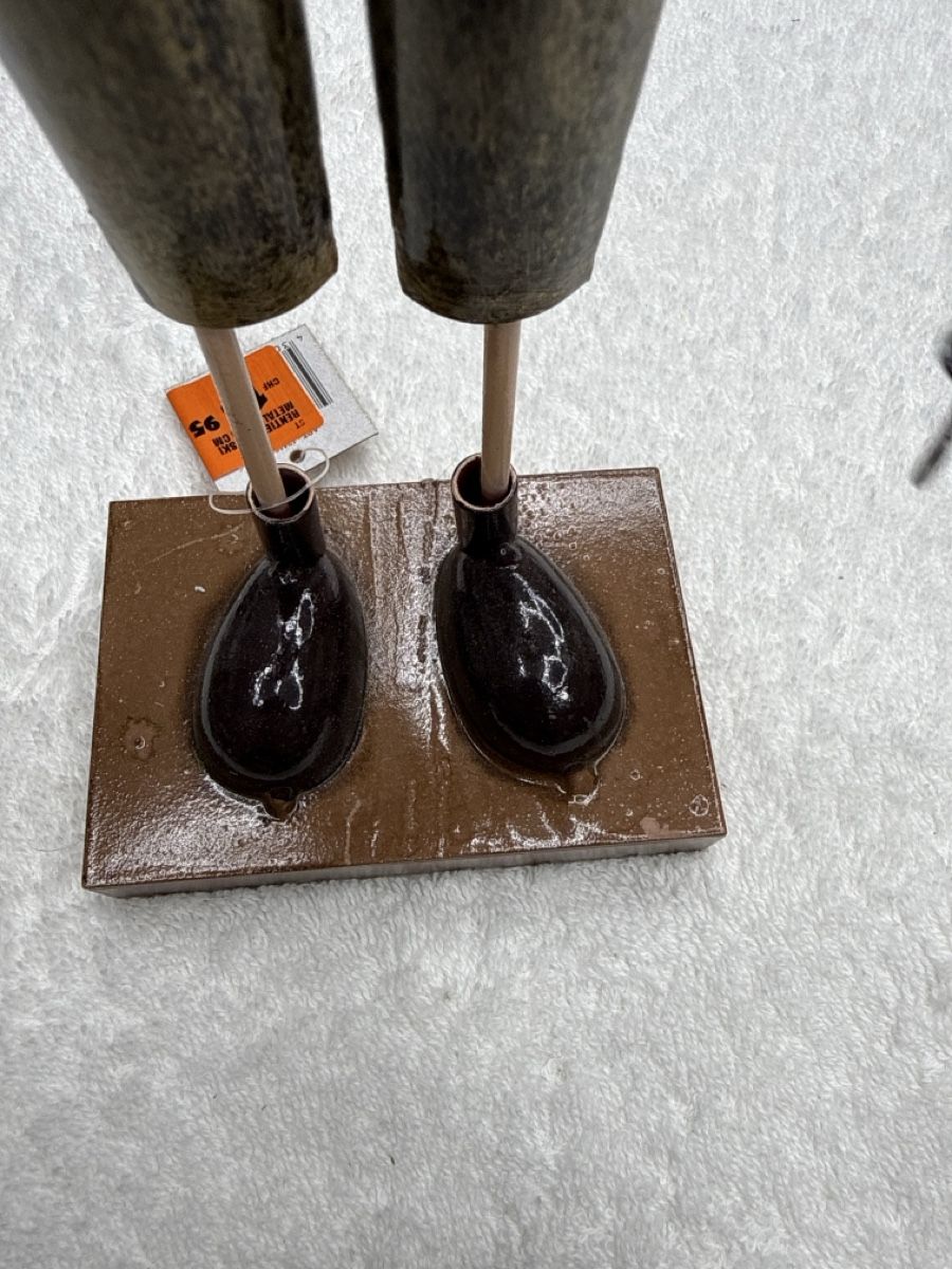 Tutte le decorazioni: Cervidé décoratif rouge et doré, skis, Noël – Nuovo e nell'imballaggio originale da Chenens venduto da anasantos90 3
