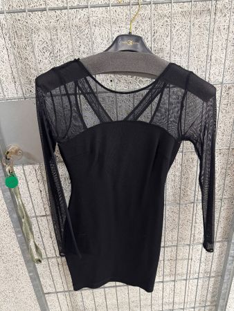 Minikleid von Zara mit transparenten Einsätzen