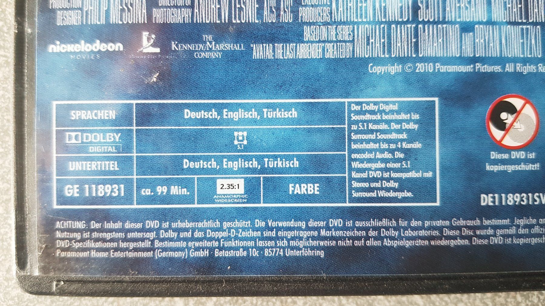 Alle DVDs: DVD Die Legende von Aang – Gebraucht aus Oetwil am See von fineli2 1