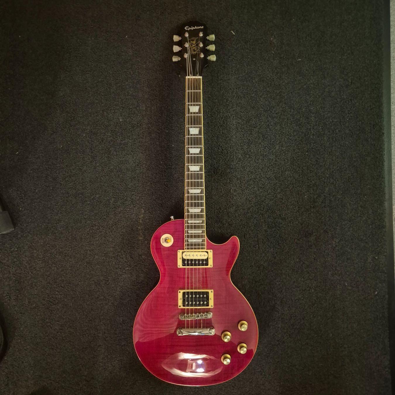 Epiphone Strumenti musicali: Epiphone Les Paul Slash "Rosso Corsa" – Usato da Dörflingen venduto da mmi_wm9w