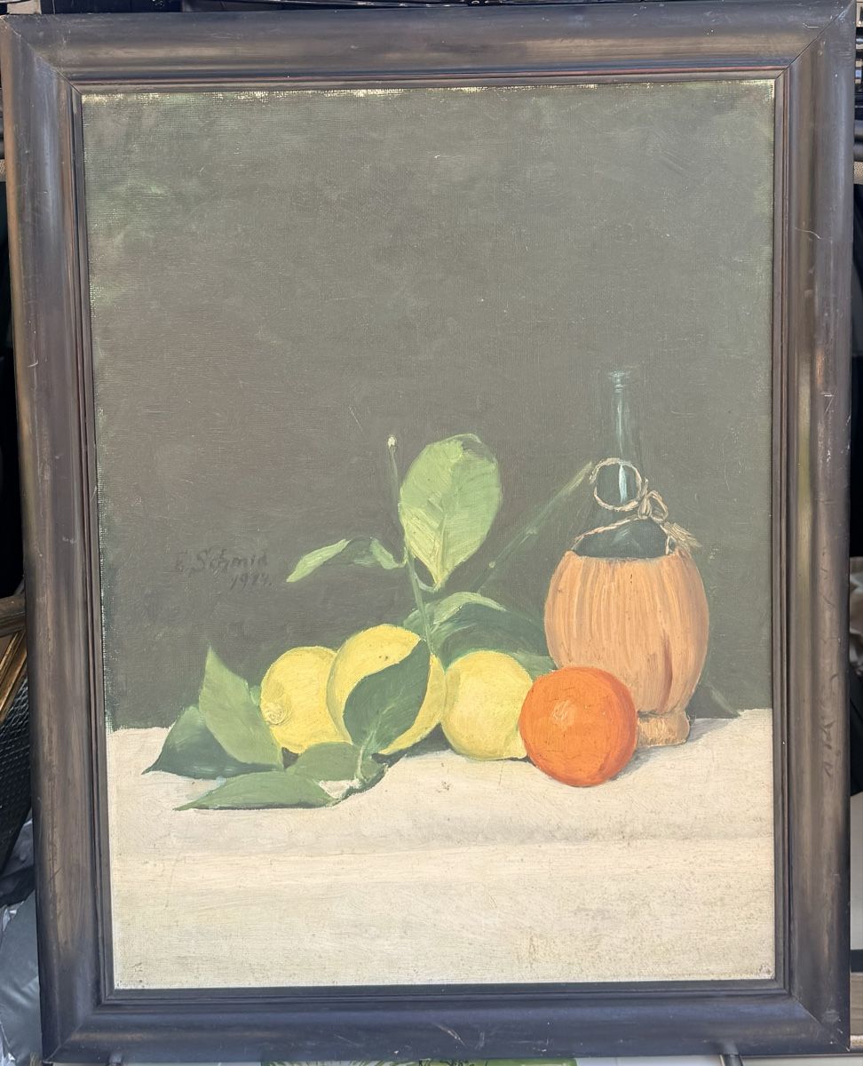 Tableaux: E. Schmid – Stillleben - Ölgemälde  – D'occasion à Solothurn par NUVICO 4