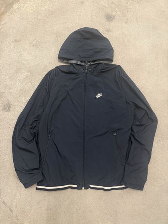 Veste Nike réversible à capuche noir rayé taille L