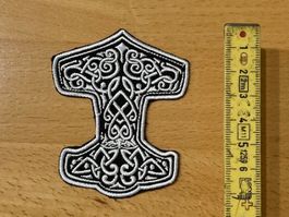 Viking Thor Mjolnir Patch Sticker Aufnäher