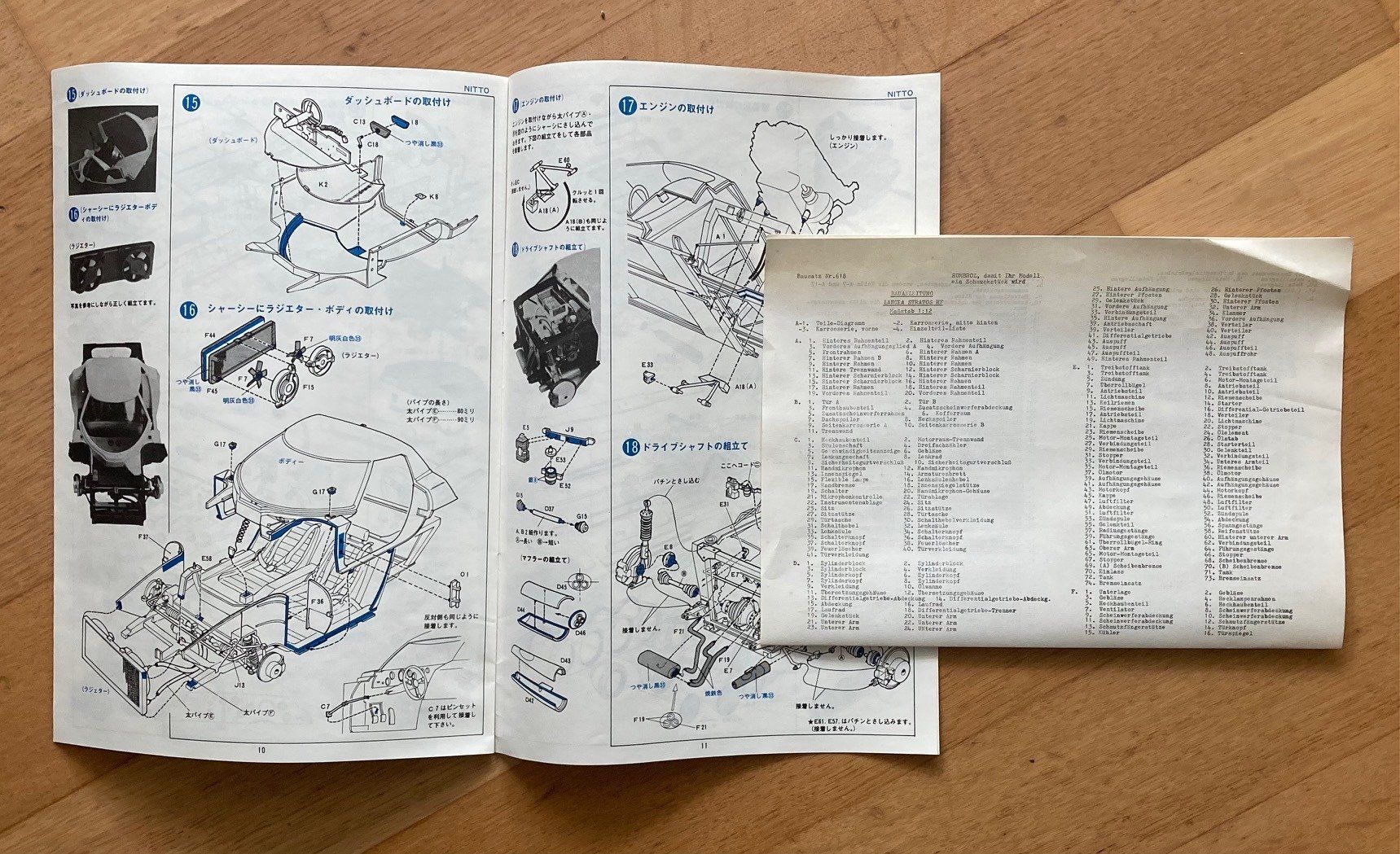 Modellini d'auto: Bausatz Lancia Stratos 1:12 – Nuovo (secondo la descrizione) da Uetikon am See venduto da Cupes 3