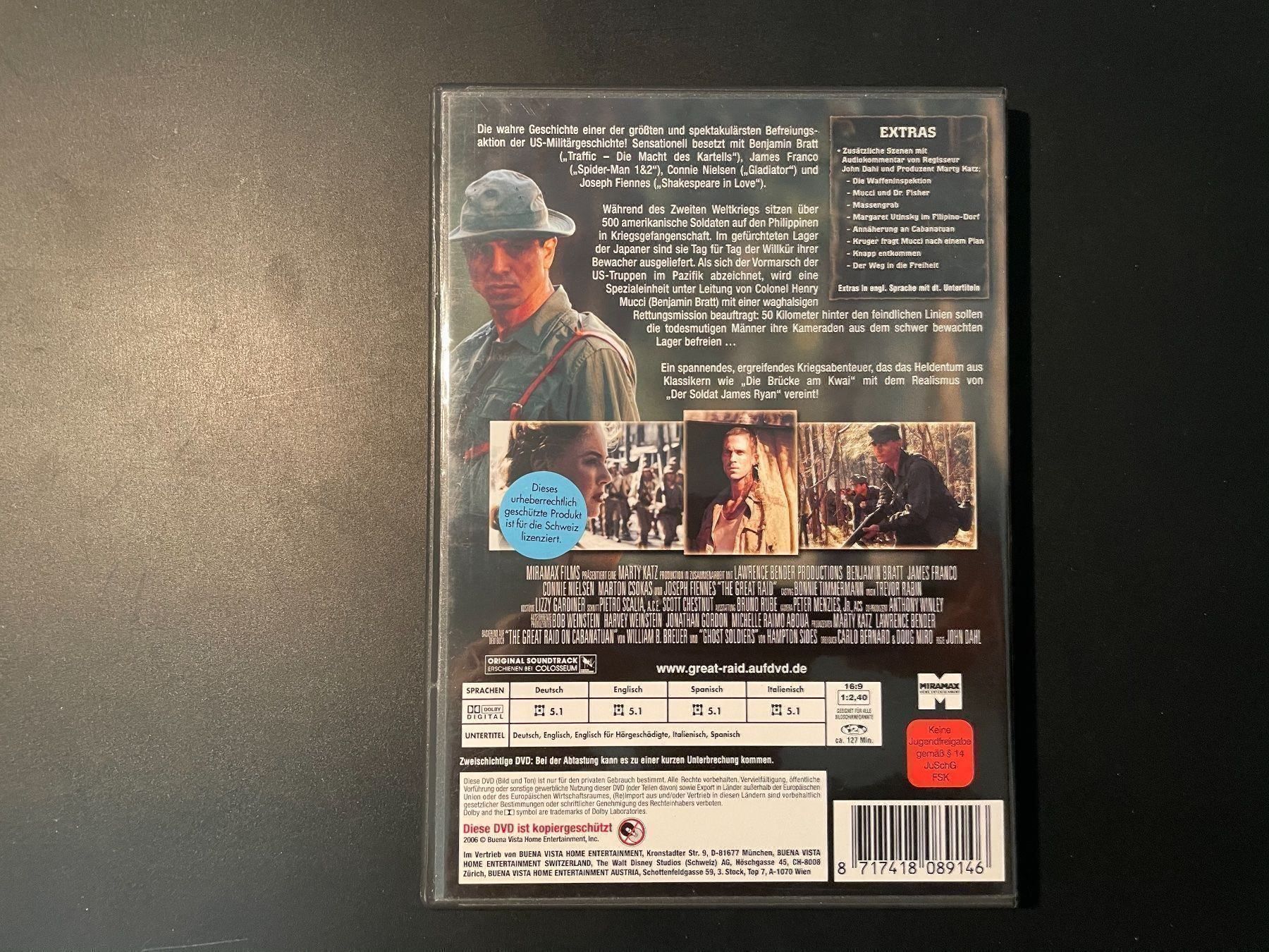 Tutti i DVDs: Verkaufe The great raid DVD – Nuovo (secondo la descrizione) da Zürich venduto da Gobble 1