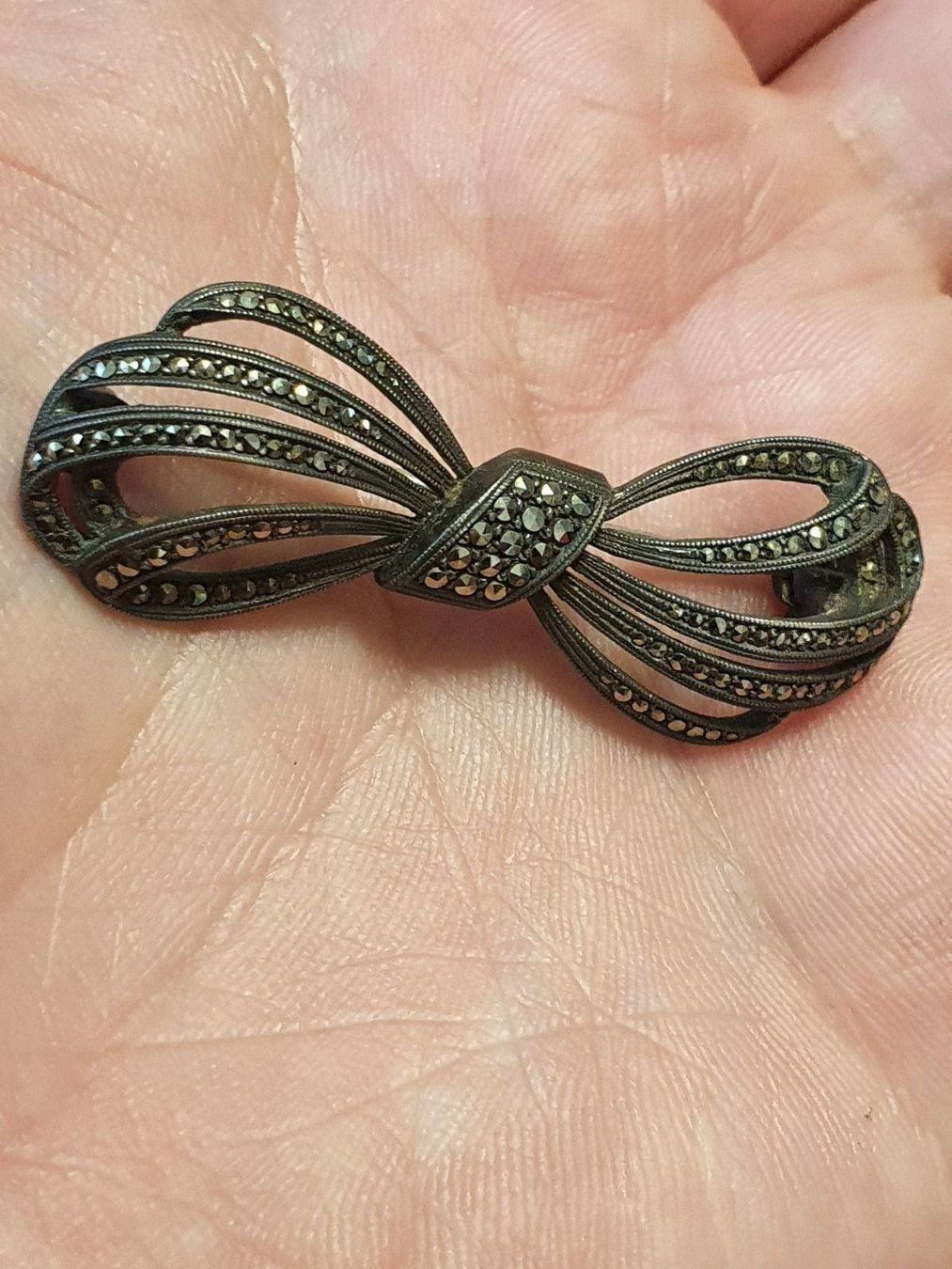 Spille & Fermagli: Jugendstil Markasiten/Pyrit Designer ... – Usato da Wohlen AG venduto da palmsprings 4