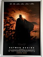 FILME FÜR DIE WAND: Original Kinoplakate von Batman Begins