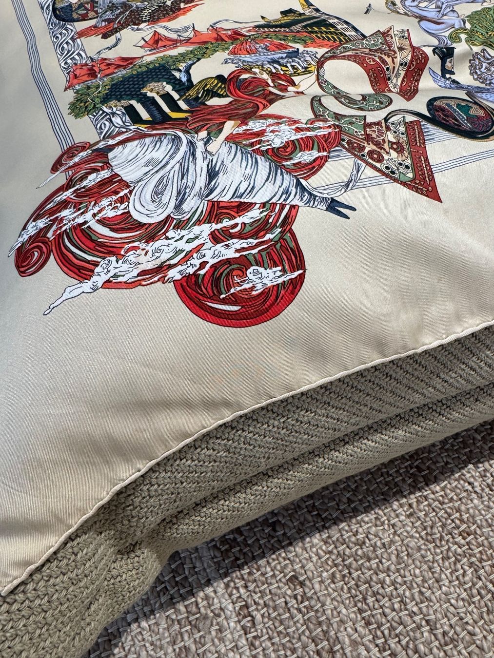Hermès Foulards, Tücher & Schals: HERMES SCHAL SEIDE 90, SOIE – Gebraucht aus Schwyz von bofb 6