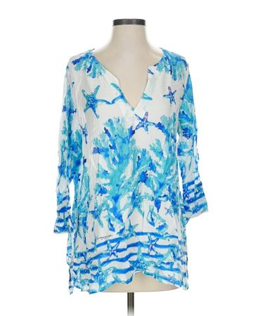 Antica Sartoria Giacomo Cinque S starfish sea blouse top