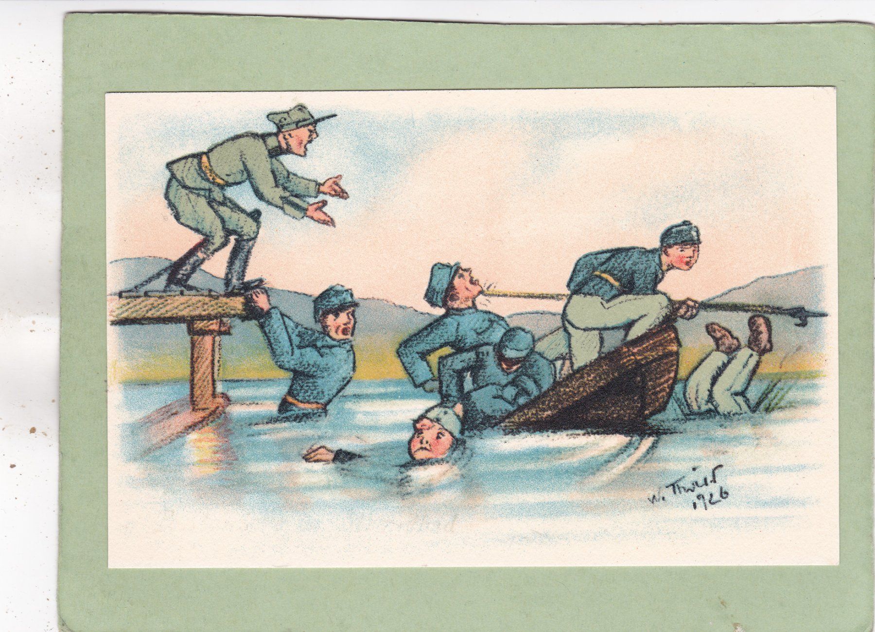 Cartes postales: Kitsch Militär Humor – D'occasion à Herisau par Lisegrat2008