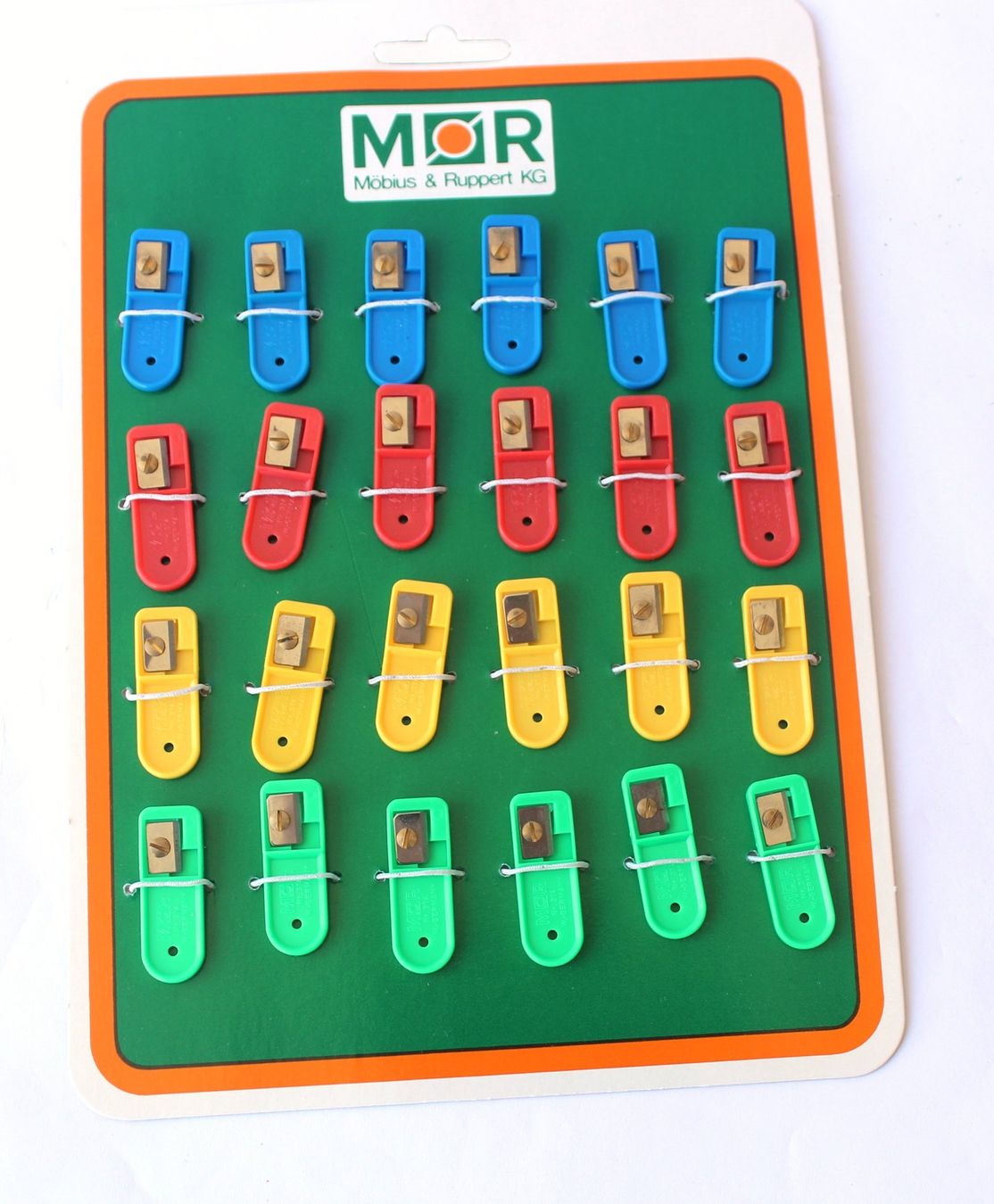 Temperini: Vintage 24 Bleistift Anspitzer Möbius & Ruppert mit Display – Nuovo (secondo la descrizione) da Zürich venduto da Auctionata