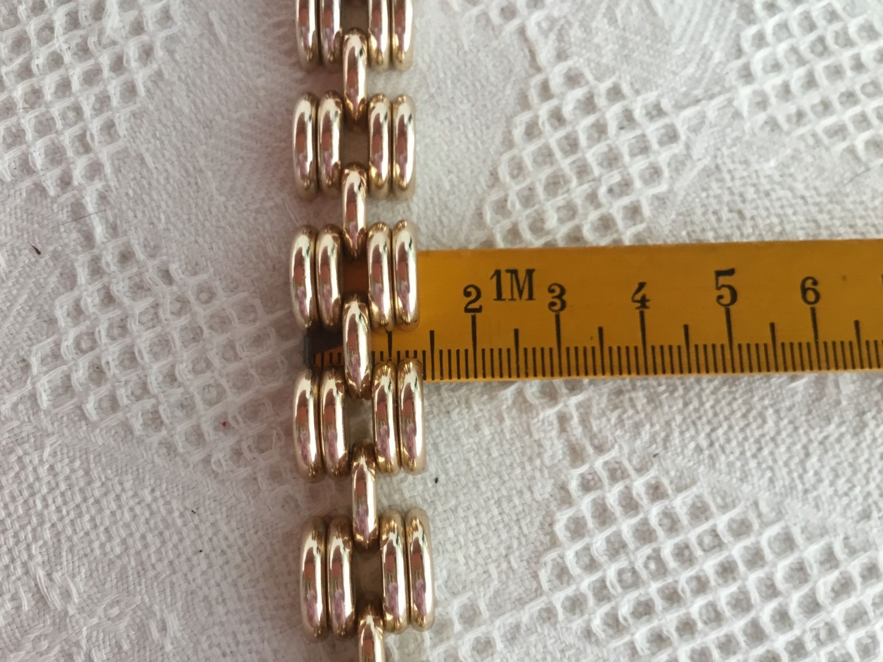 Bracciali & Braccialetti: Schönes altes Armband mit verstecktem Verschluss – Usato da St. Gallen venduto da chamilla 3