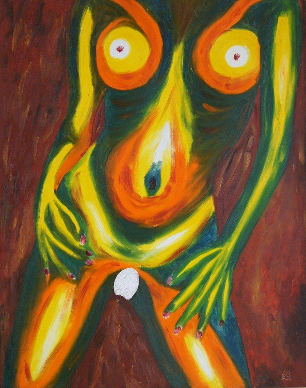 Dipinti: Gemälde: Body Painting – Usato da Fribourg venduto da erw_68dx