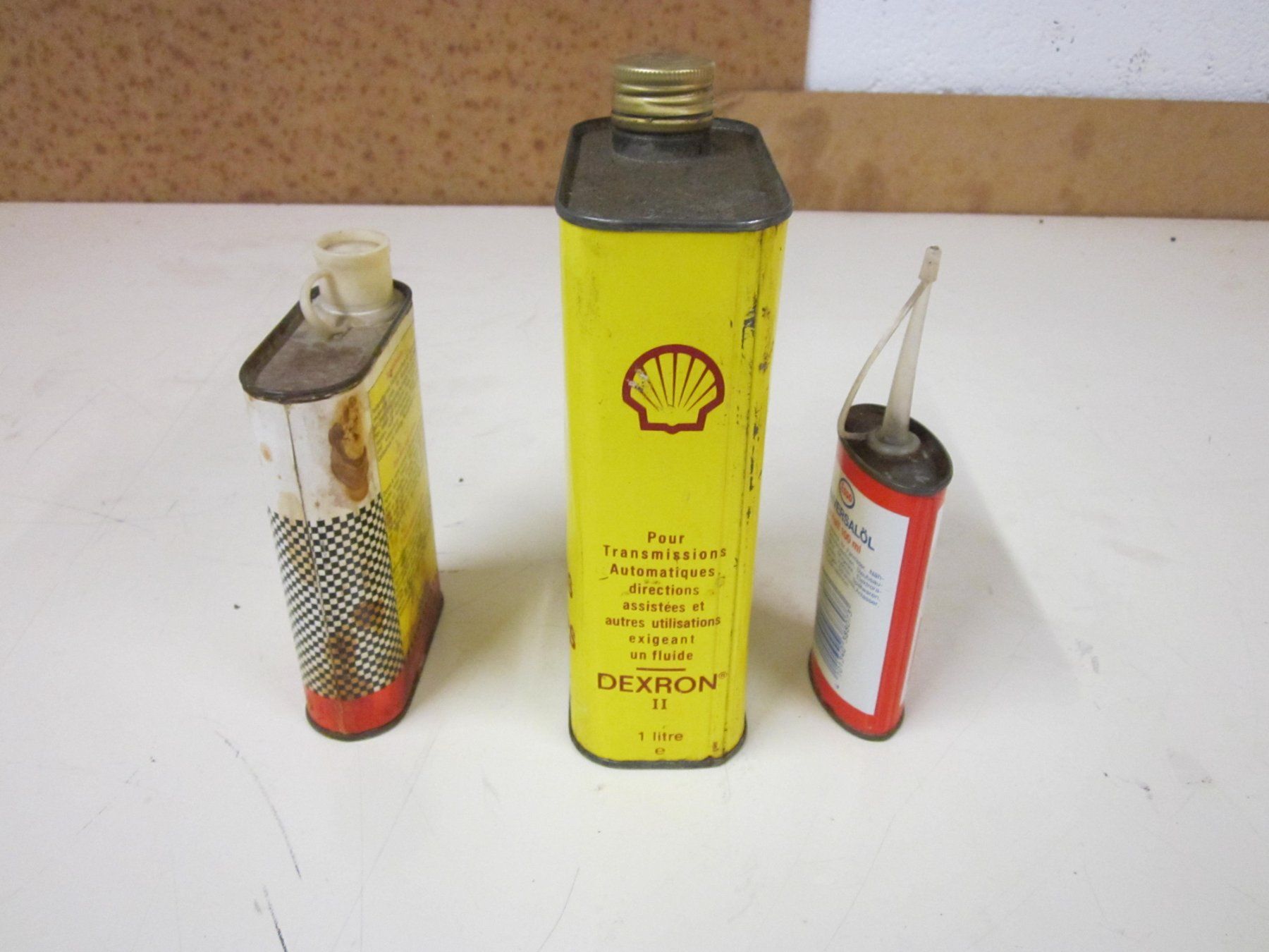 Accessori per altri veicoli: SHELL ESSO Oelkanne öldose Bidon  Vintage Auto Oldtimer – Usato da Grand-lancy venduto da kohler333 3