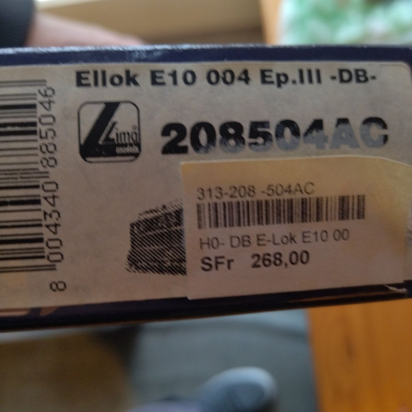 Lima Modellini di ferrovie: Lima E-Lok E10 004 (756) – Difettoso da Basel venduto da BeanieUp 6