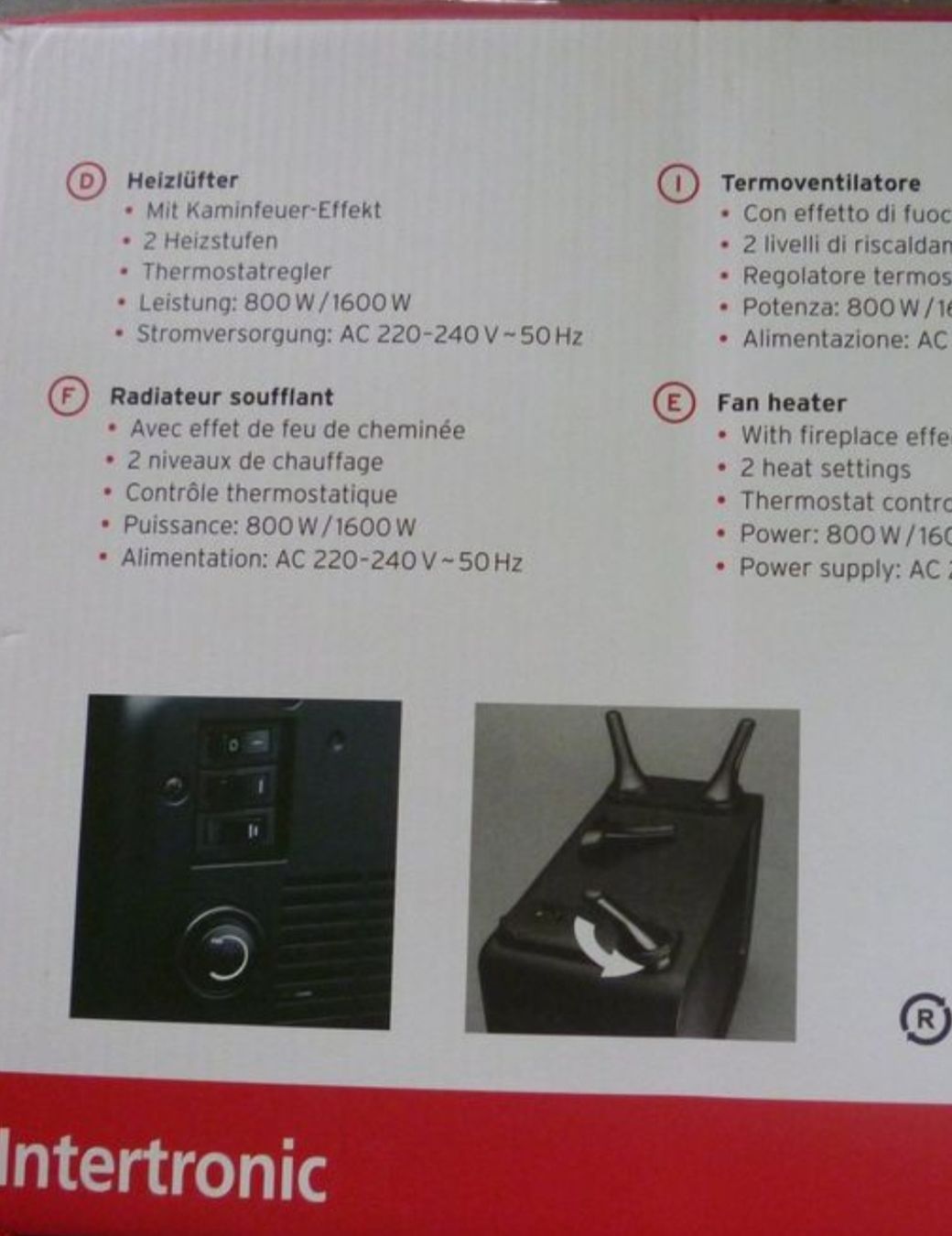 Radiateurs: Heizlüfter Kamin Effekt Chéemine Electric – D'occasion à Grenchen par hubald 2