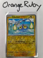 Chinchou 048/142 REVERSE HOLO Stellar Crown SCR English