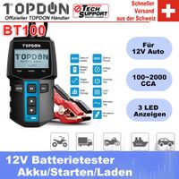 TOPDON BT 100 Auto Batterie Tester 12V 100-2000 CCA Digital