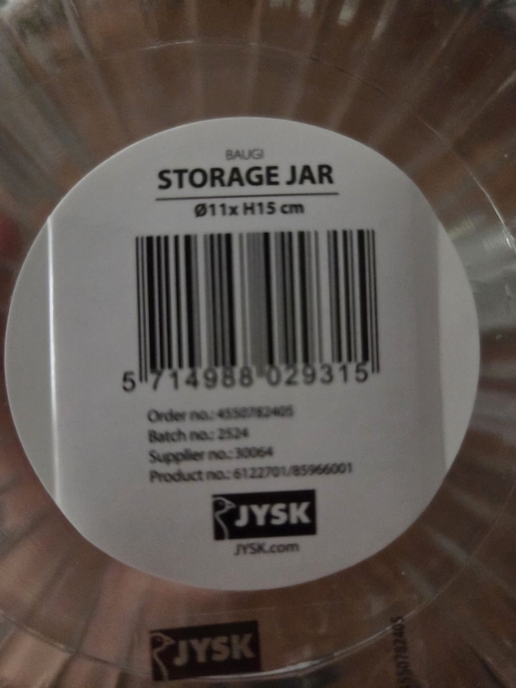 Bicchieri: 2 x JYSK Vorratsglas mit Deckel, NEU! – Nuovo (secondo la descrizione) da Madetswil venduto da imperialina 1